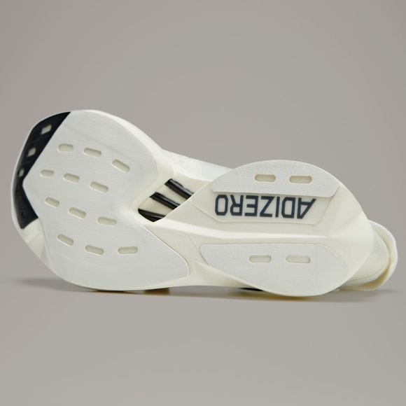 Size 9 - Adidas Y-3 Adizero Adios Pro 3 White Black Running Sneakers - Picture 4 of 11